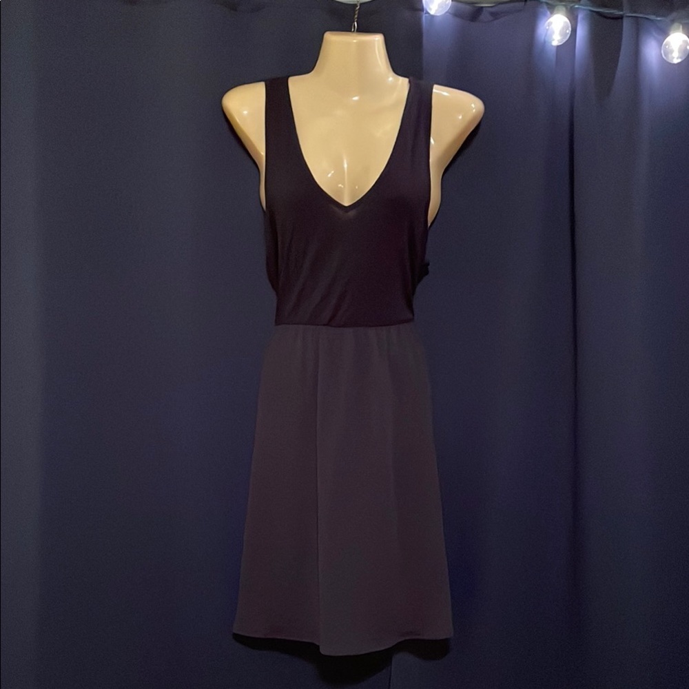 Navy Blue Racerback Dress, Size M